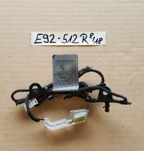BMW E92 E93 Tür Griff Beleuchtung Lichtpaket RECHTS 7163512