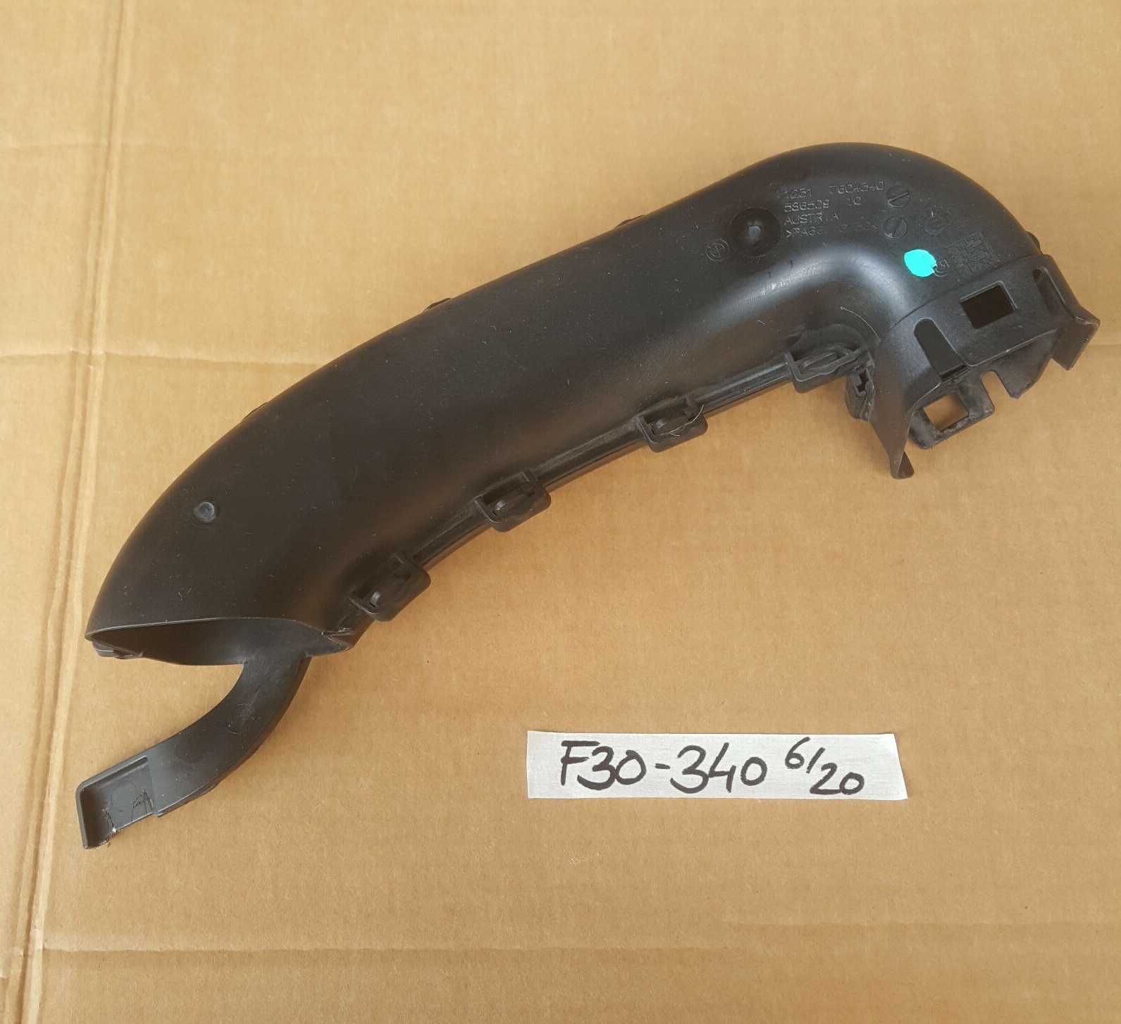 BMW F20 F21 F22 F23 F30 F31 F34 Luftführung Lichtmaschine 7604340 Luft Kanal