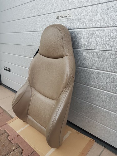 BMW Z3 Beifahrer Sport Sitz Oberteil Leder beige Rückenlehne mit Sitzheizung 