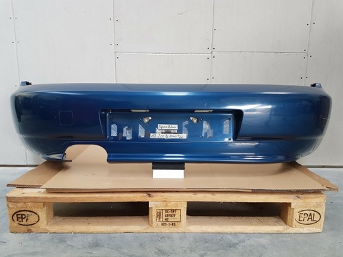 BMW Z3 Facelift Breites Heck Stoßstange Stoßfänger HINTEN Heckschürze Topas blau