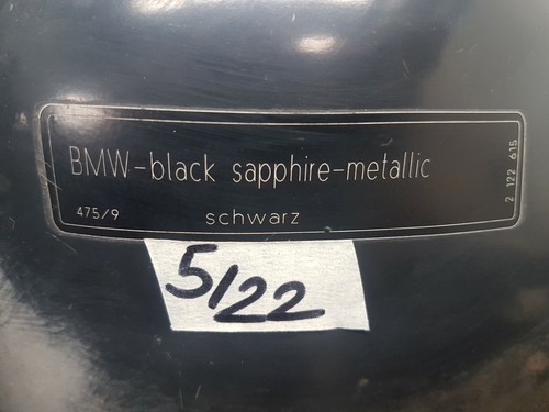 BMW Z3 Roadster Facelift Heckklappe Heckdeckel Kofferraum Deckel black schwarz