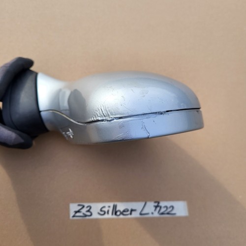 BMW Z3 Roadster Seiten Außen Spiegel Glas + Motor LINKS Titan Silber Metallic 