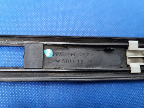 BMW 7er E38 Zierleiste mit Chrom Leiste Kotflügel 8165219 VORNE LINKS