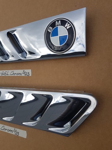 BMW Z3 Lufteinlass Ki​emen Ziergitter Motorhaube Chrom Silber RECHTS  LINKS