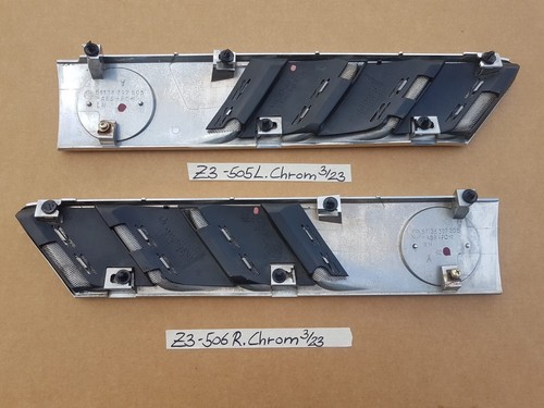BMW Z3 Lufteinlass Ki​emen Ziergitter Motorhaube Chrom Silber RECHTS  LINKS