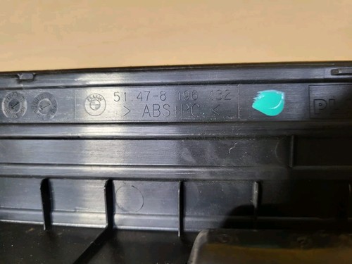 BMW E46 Limo Abdeck Leiste Einstiegsleiste Kantenschutz RECHTS schwarz  8196132