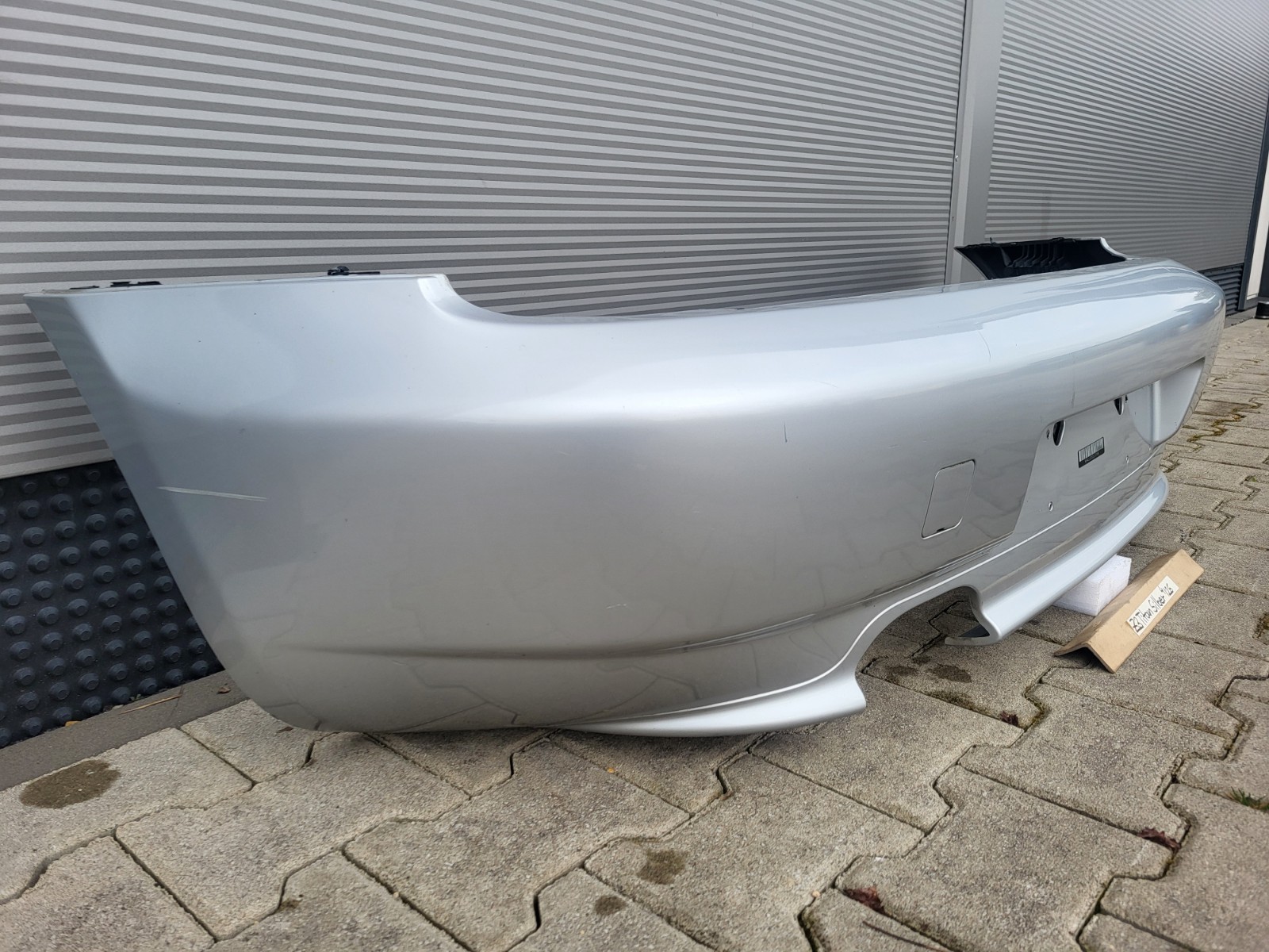 BMW Z3 Facelift Heck Stoßstange Stoßfänger HINTEN Heckschürze Silber ABHOLUNG 