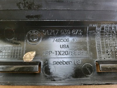 Halter BMW Z4 E85 E86 Motor Abdichtung 7939673 LINKS 