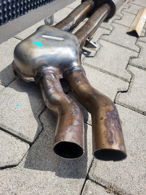 Auspuff BMW Z4 E85 Vorschalldämpfer + Mittelschalldämpfer 7514156 ABHOLUNG