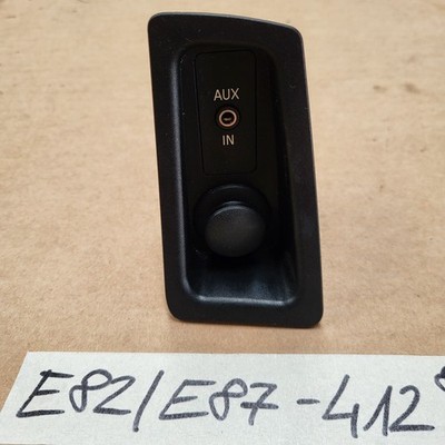 BMW E81 E82 E87 E88 AUX In Schalter 6930561 Zigaretten Anzünder Buchse 9110412