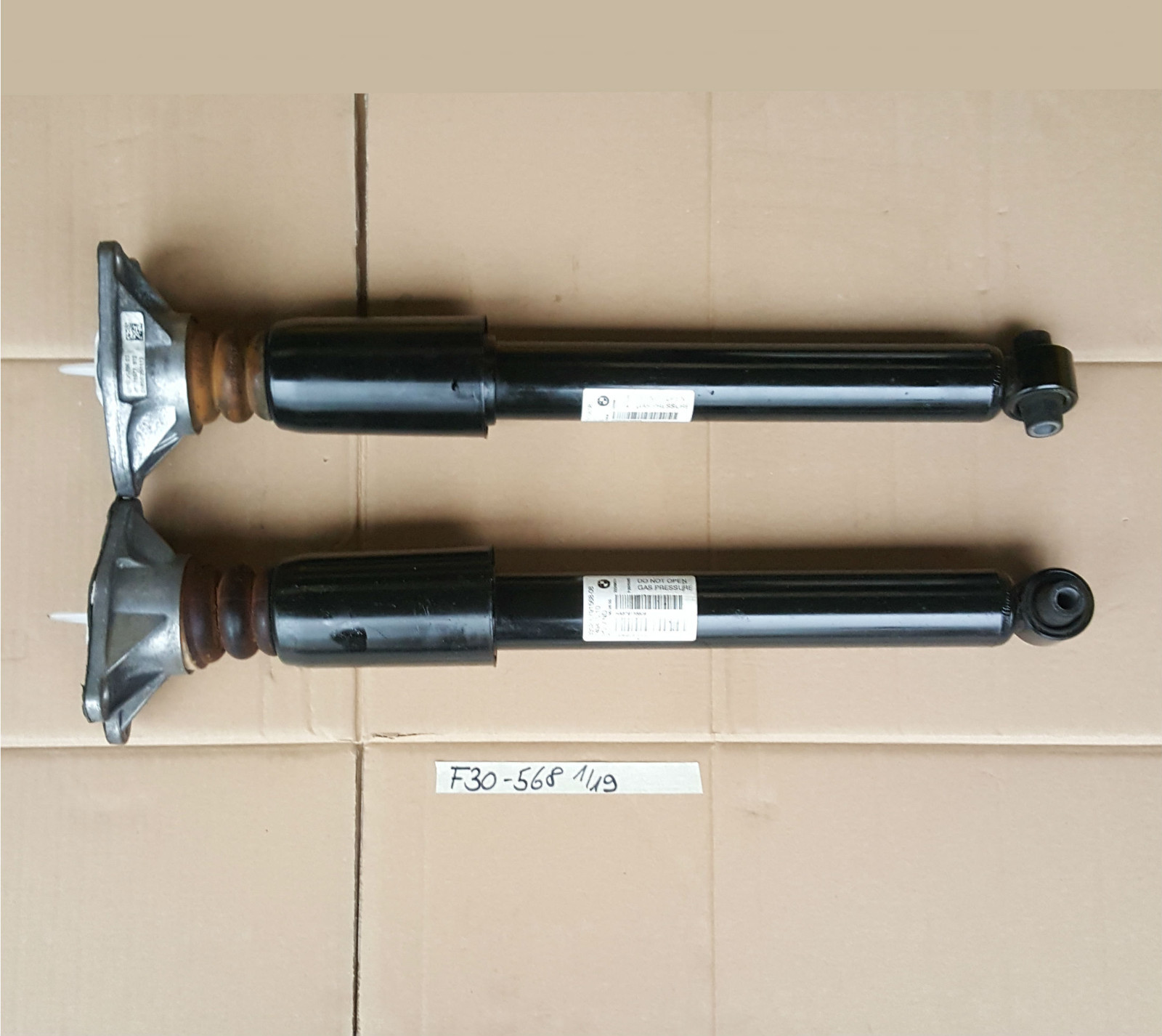 orig.BMW F30 Federbein Stoßdämpfer Set Gasdruckfeder HINTEN links rechts 6791568