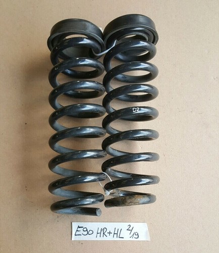 BMW E90 E92 Federn D2 Fahrwerksfeder Schrauben Spiral Feder HINTEN rechts links