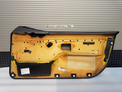 BMW Z3 Roadster Tür Verkleidung Türtafel Leder schwarz gelb nappa sun mit Griff