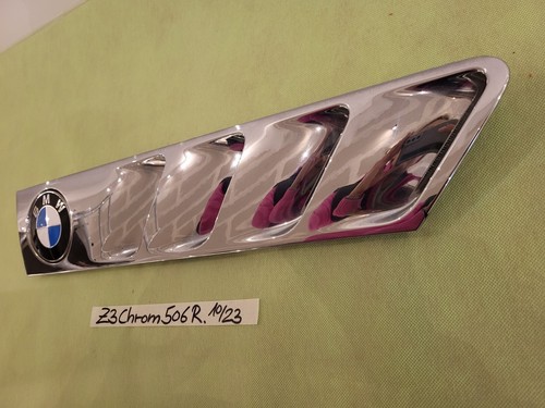 BMW Z3 Lufteinlass Ki​emen Ziergitter Motorhaube Chrom Silber RECHTS  8397506