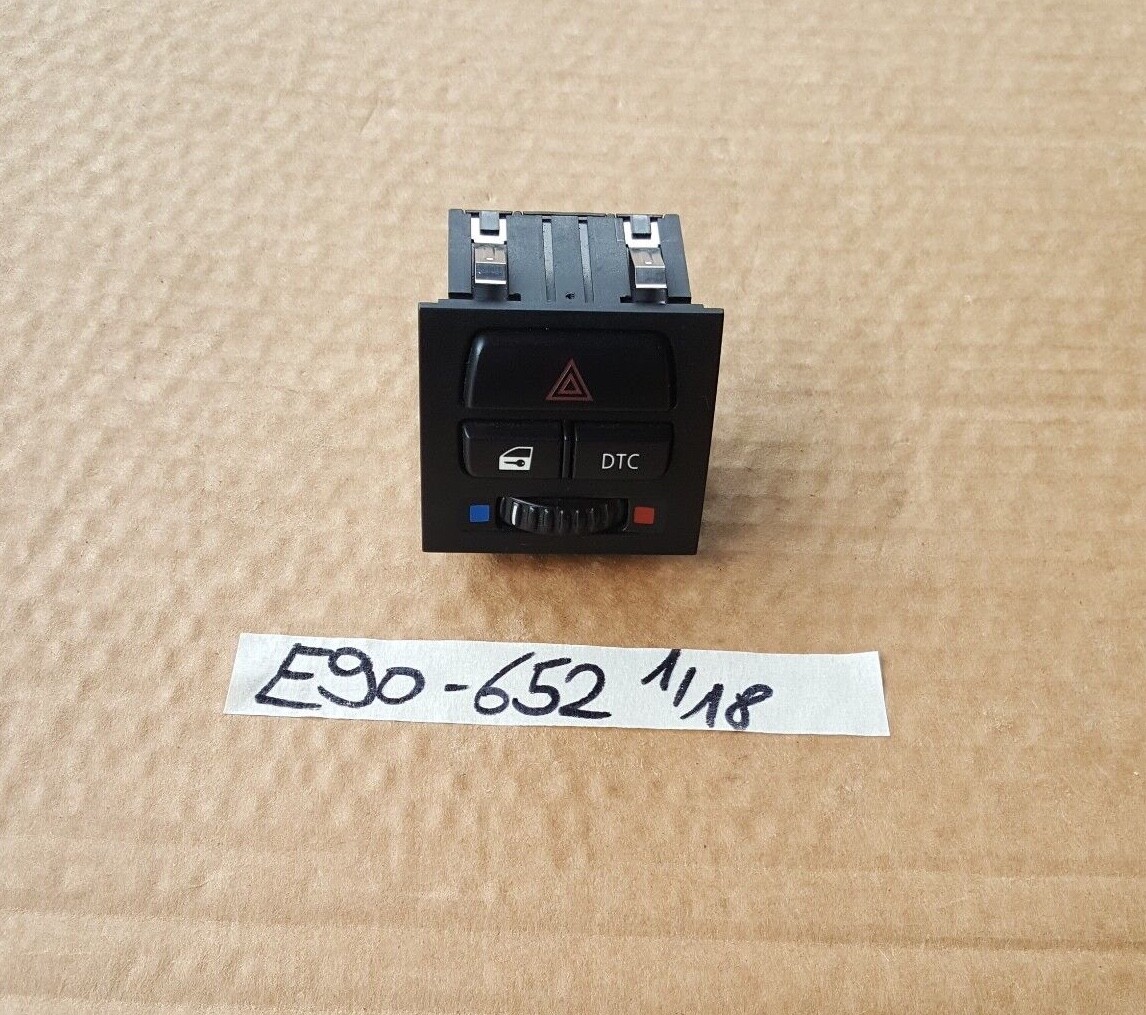 BMW E90 E91 E92 E93 Warnblink Schalter 6945652 ZV Warnblinkanlage DTC 9132421