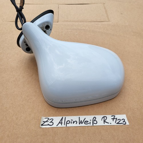 BMW Z3 Roadster Coupe Seiten Außen Spiegel RECHTS weiss RHD