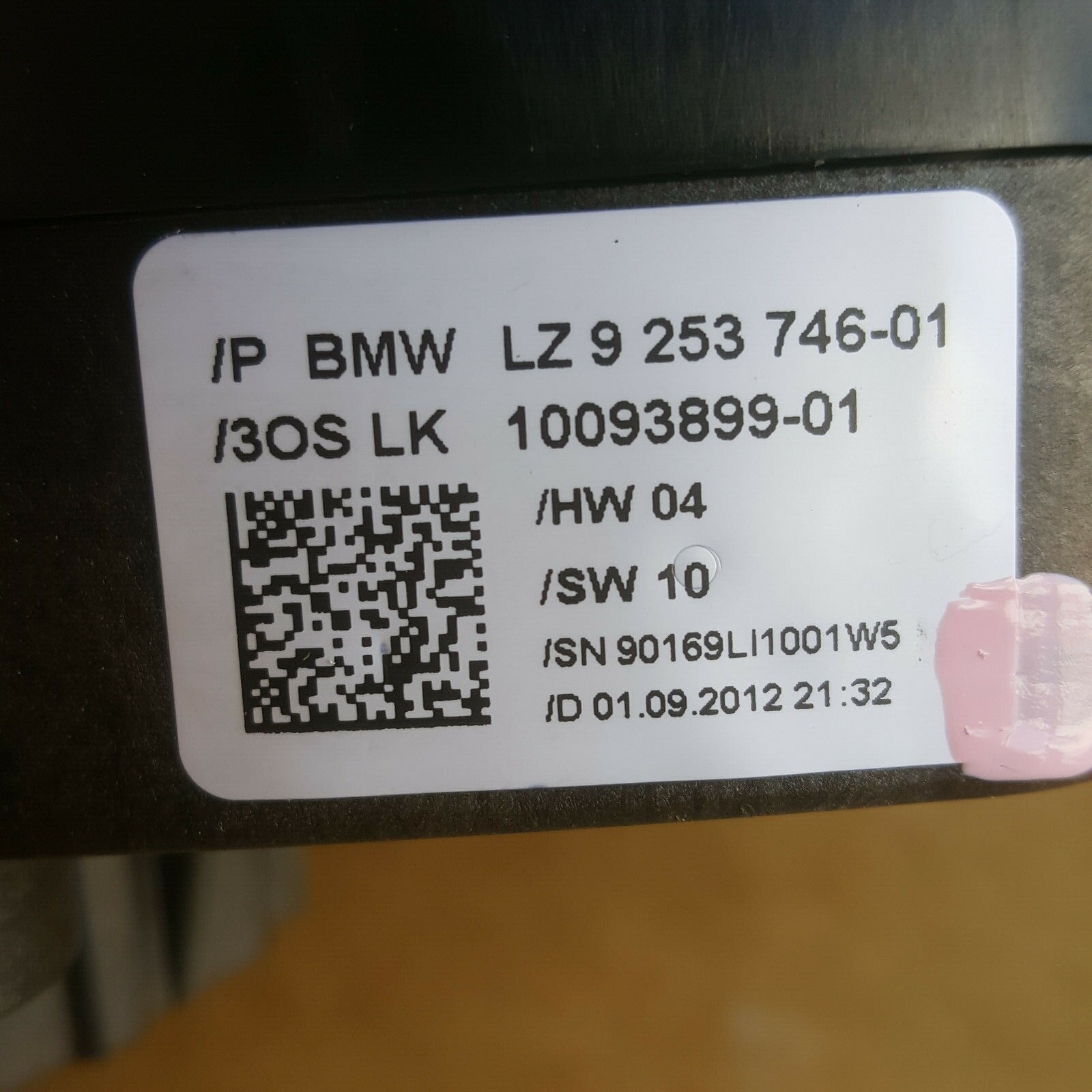 BMW F22 F30 F34 F35 F80 F32 Airbag Schleifring Schaltzentrum Lenksäule 9253746