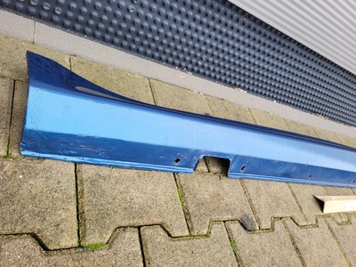 Schweller BMW Z3 Roadster Seiten Außen Schweller Leiste LINKS Blau  ABHOLUNG 