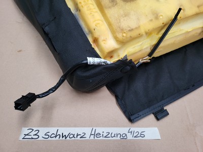 BMW Z3 Roadster Fahrer Sitz Kissen Unterteil Leder schwarz black Sitz Heizung 