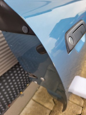 BMW Z3 Coupe + Roadster Fahrer Tür LINKS Atlanta blau metallic ABHOLUNG 