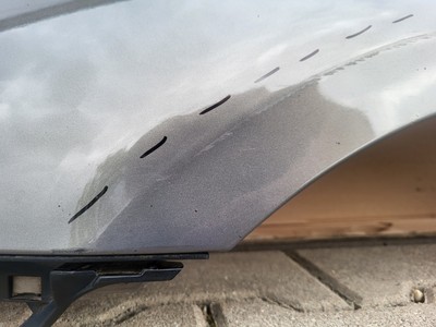 BMW Z4 E85 Seitenwand Kotflügel HINTEN RECHTS Stratus Grau Metallic ABHOLUNG