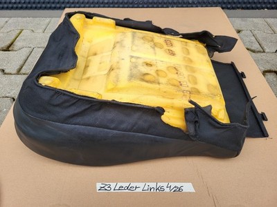 BMW Z3 Roadster Fahrer Sitz Kissen Unterteil Leder schwarz OHNE  Sitzheizung