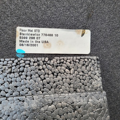 BMW Z3 Kofferraum Matte Teppich Verkleidung Gepäckraum Boden Platte 8399298