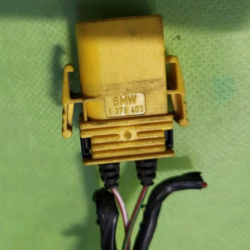 BMW E30 E34 E36 + Z3 Roadster Temperatur Sensor Stecker + Kabel Stück  1378403