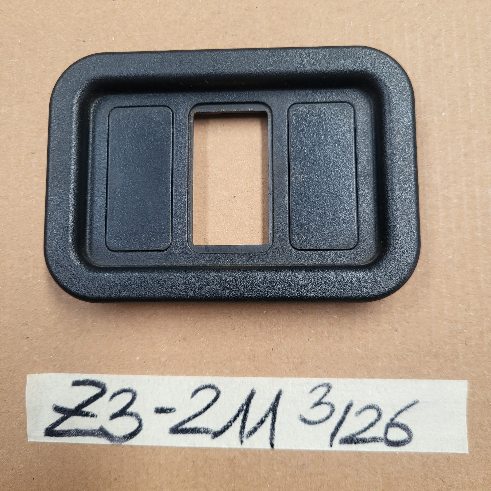 BMW Z3 Schalter Einbau Rahmen 8407211 + Blende Abdeckung 8400712 Blindstopfen