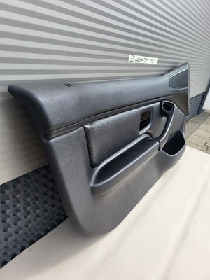 BMW Z3 Roadster Tür Verkleidung Türtafel Leder Dot Schwarz LINKS + Tür Griff