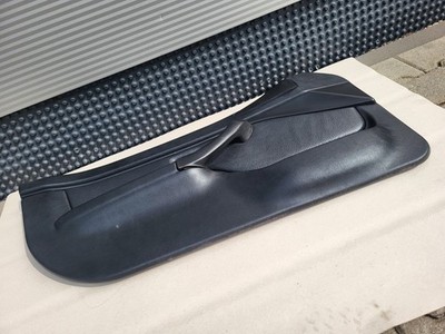 BMW Z3 Roadster Tür Verkleidung Türtafel Leder Dot Schwarz LINKS + Tür Griff