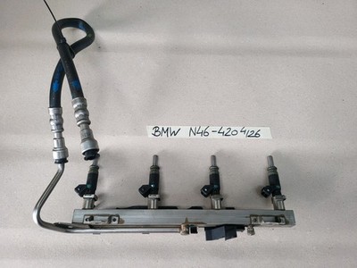 BMW Z4 E85 E90 E91 E87 X1 X3 Einspritz Leiste 7530420 Rohr + Ventile 150 PS N46 