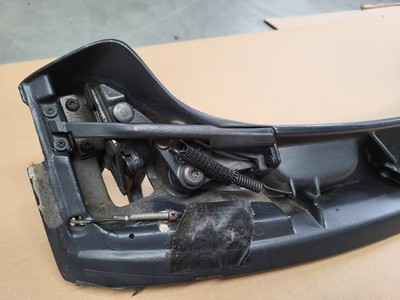 BMW Z3 Roadster Verdeck Rahmen Leiste innen Blende Schiene VORNE Verschluß Haken