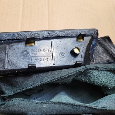 BMW Z4 E85 Leder Manschette Blende Handbremse Verkleidung Handbremssack Schwarz 