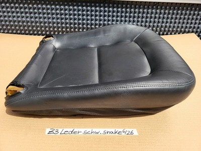 BMW Z3 Roadster Fahrer Sitz Kissen Polster  Unterteil Leder snake Schwarz Black
