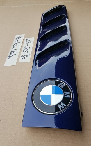 BMW Z3 Lufteinlass Ki​emen Ziergitter Motorhaube Montreal blau LINKS 8397505