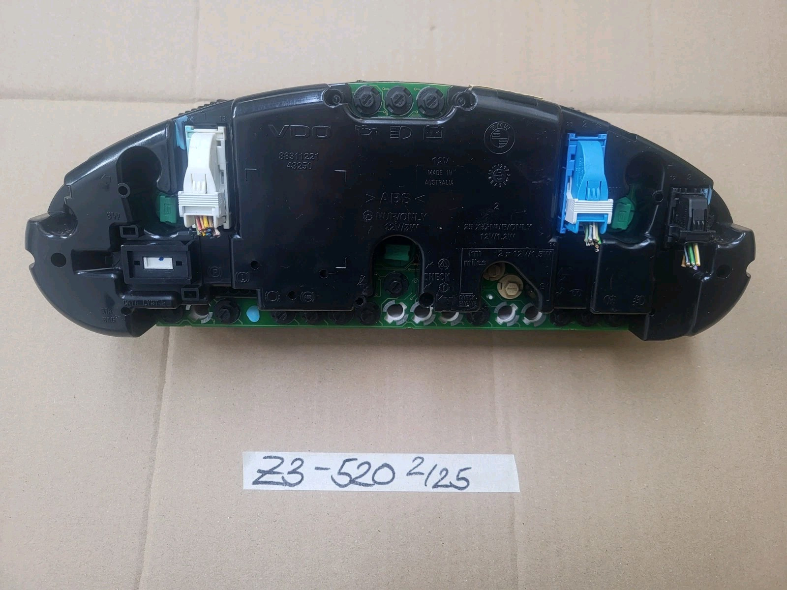 BMW Z3 Roadster Meilen Tacho Kombi  Instrument Tachometer 6901520 