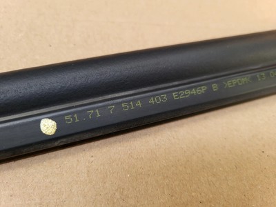 BMW Z4 E85 E86 Gummi Obere Kühler Dichtung Kantenschutz 7514403