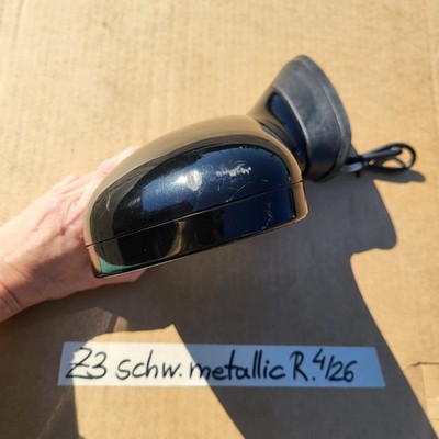 BMW Z3 Roadster + Coupe Seiten Außen Spiegel Glas Motor RECHTS Schwarz Metallic
