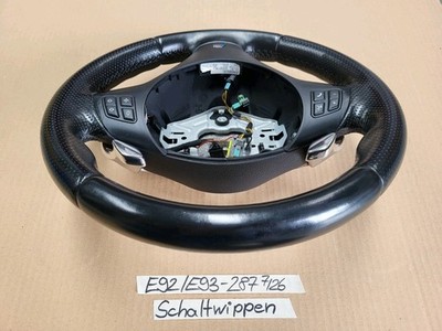 BMW E90 E91 E92 E93 E82 E87 MFL Lenkrad  Multifunktion Leder Lenker Schaltwippen