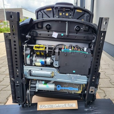 BMW E93 Bei Fahrer Sport Sitz elektrisch Leder schwarz Sitzheizung ABHOLUNG