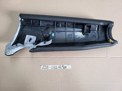 BMW E93 Cabrio Rückbank Oberteil Rücksitz Wange LINKS 9113033 Leder schwarz 
