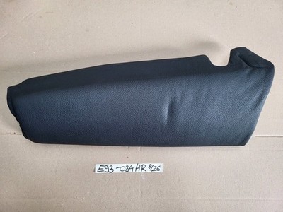 BMW E93 Cabrio Rückbank Oberteil Rücksitz Wange RECHTS 9113034 Leder schwarz 