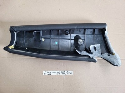 BMW E93 Cabrio Rückbank Oberteil Rücksitz Wange RECHTS 9113034 Leder schwarz 