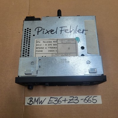 BMW E30 E36 Z3  RDS Kassetten Radio Business Tuner 8375665 Pixel Fehler