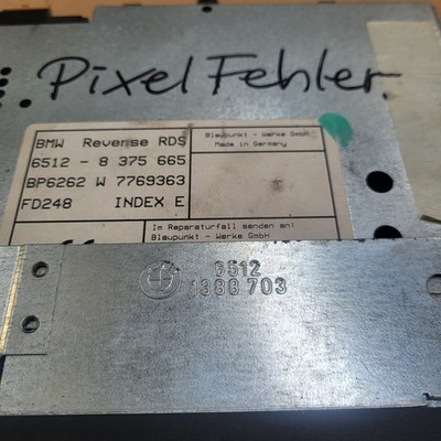 BMW E30 E36 Z3  RDS Kassetten Radio Business Tuner 8375665 Pixel Fehler