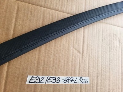 BMW E92 E93 Dekor Interieur  Carbon Leiste Fahrer Tür Verkleidung 8036687 LINKS