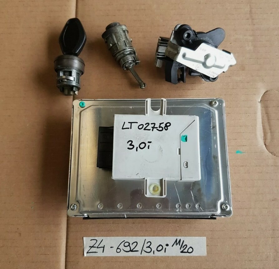 BMW Z4 E85 Motorsteuergerät 7547692 M54 Motor EWS Modul 6941986 Zündschloss