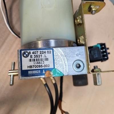 BMW Z3 Roadster Verdeck Pumpe 8407224 Hydraulik Einheit + Zylinder + Leitung