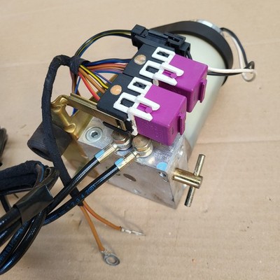 BMW Z3 Roadster Verdeck Pumpe 8407224 Hydraulik Einheit + Zylinder + Leitung